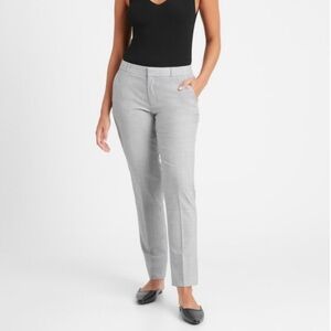 NWOT - Banana Republic Curvy Ryan Slim Straight-Fit Washable Wool-Blend Pant